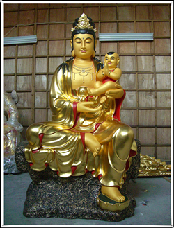 送子觀音坐像